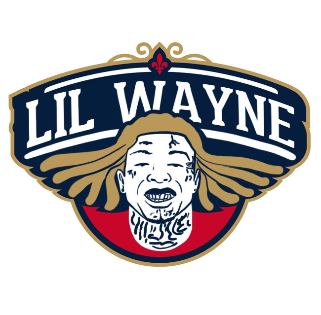 New Orleans Pelicans Lil Wayne Logo DIY iron on transfer (heat transfer) New Orleans Pelicans Lil Wayne Logo DIY iron on transfer (heat transfer)